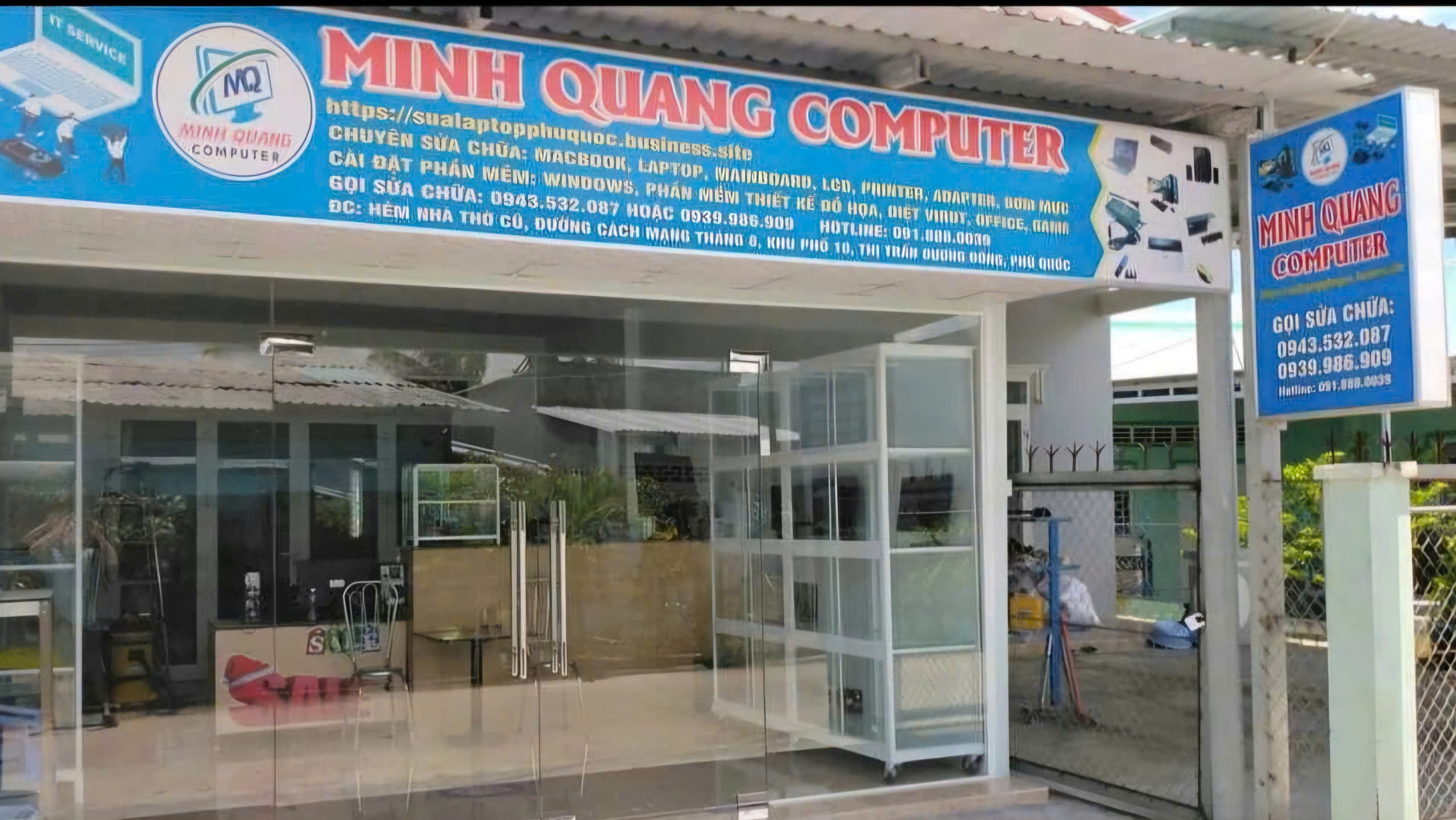 Mặt tiền Minh Quang Computer